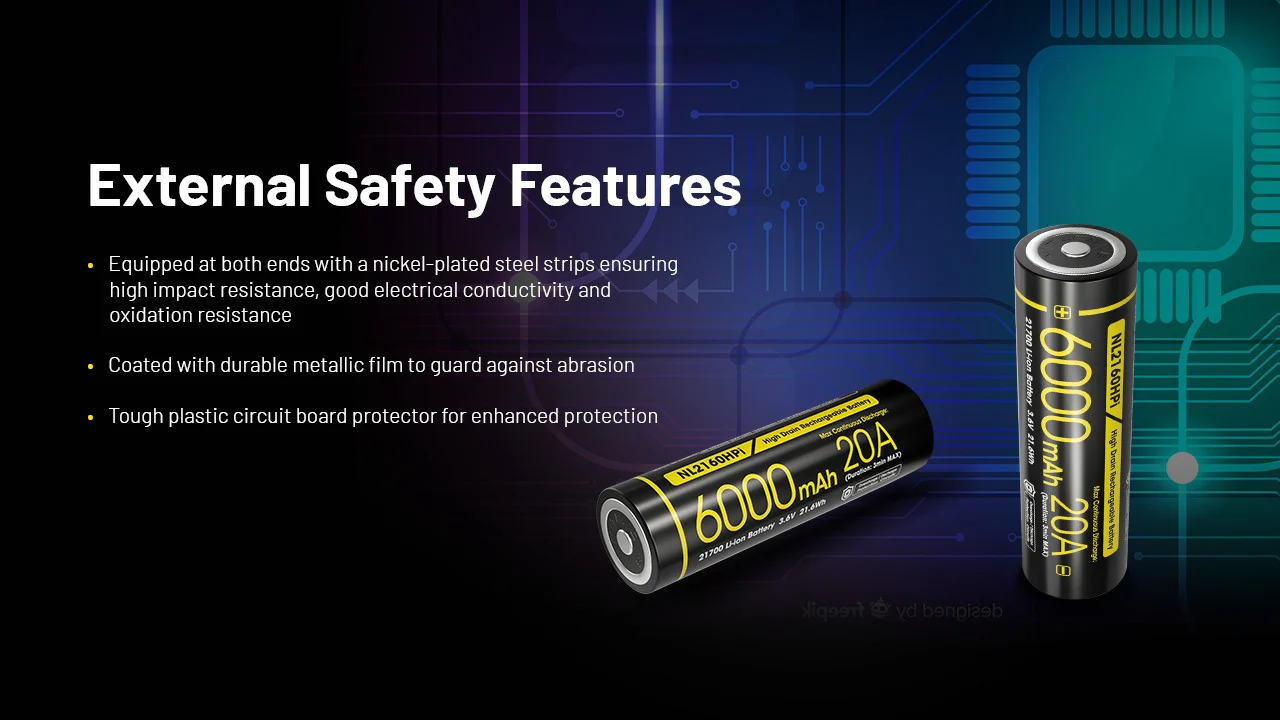 NL2160HPi (21700 - 6000mAh - 20A) - Image 10
