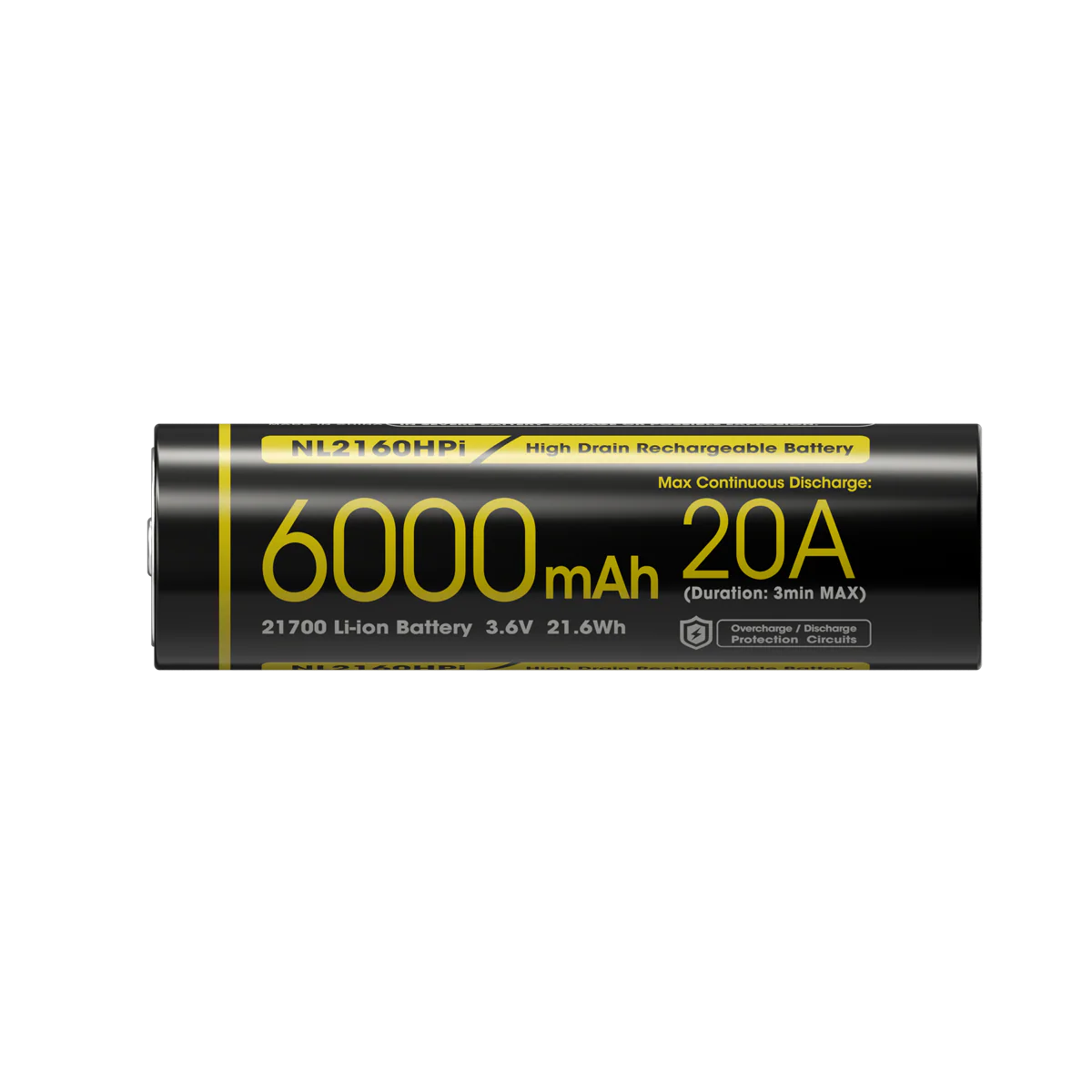 NL2160HPi (21700 - 6000mAh - 20A) - Image 3