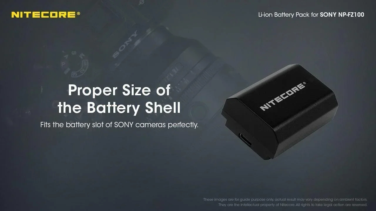 NP-FZ100C (2400mAh) Battery Pack for Sony - Image 10