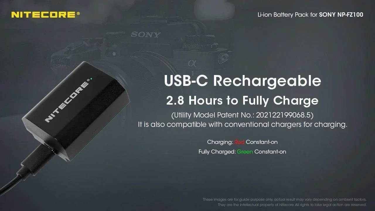 NP-FZ100C (2400mAh) Battery Pack for Sony - Image 6