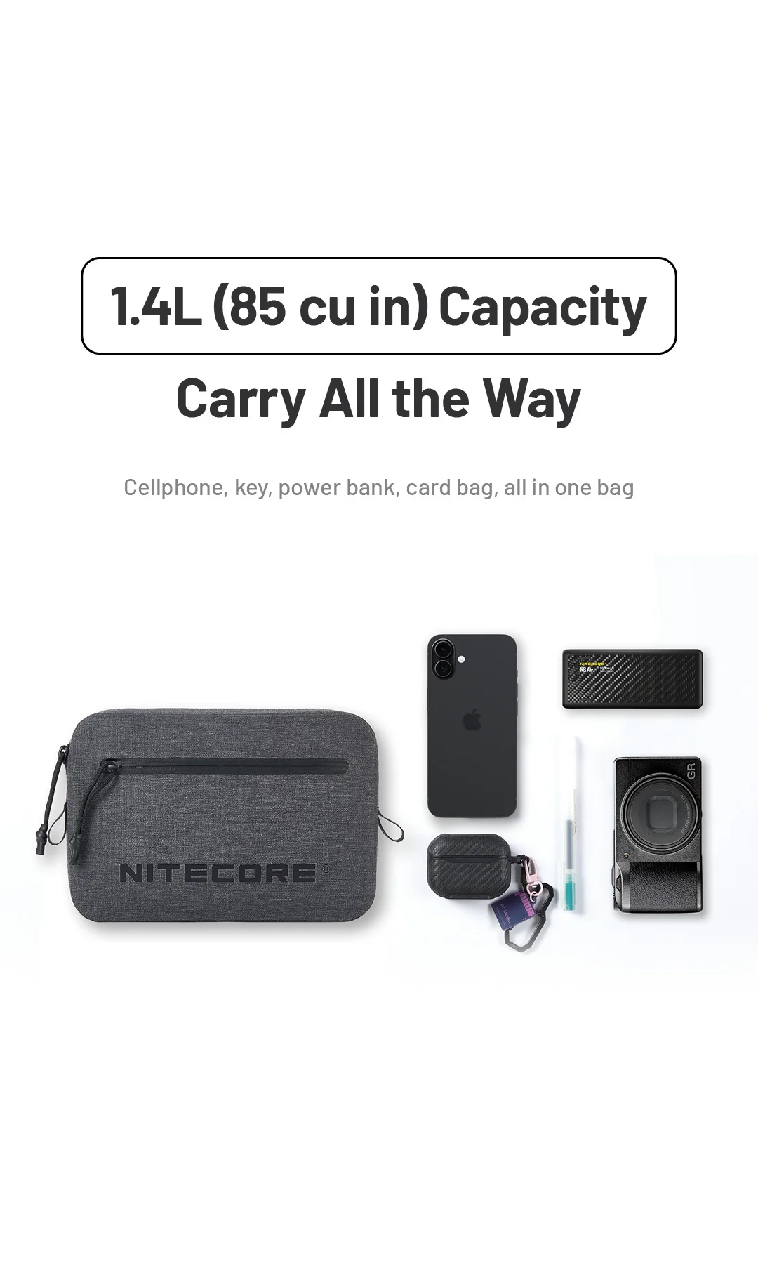 NPP02 - Waterproof Crossbody Bag 1.4L - Image 6