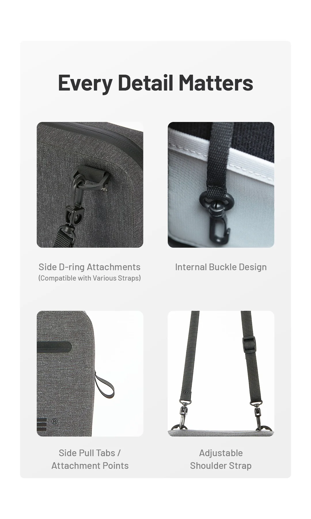NPP02 - Waterproof Crossbody Bag 1.4L - Image 9