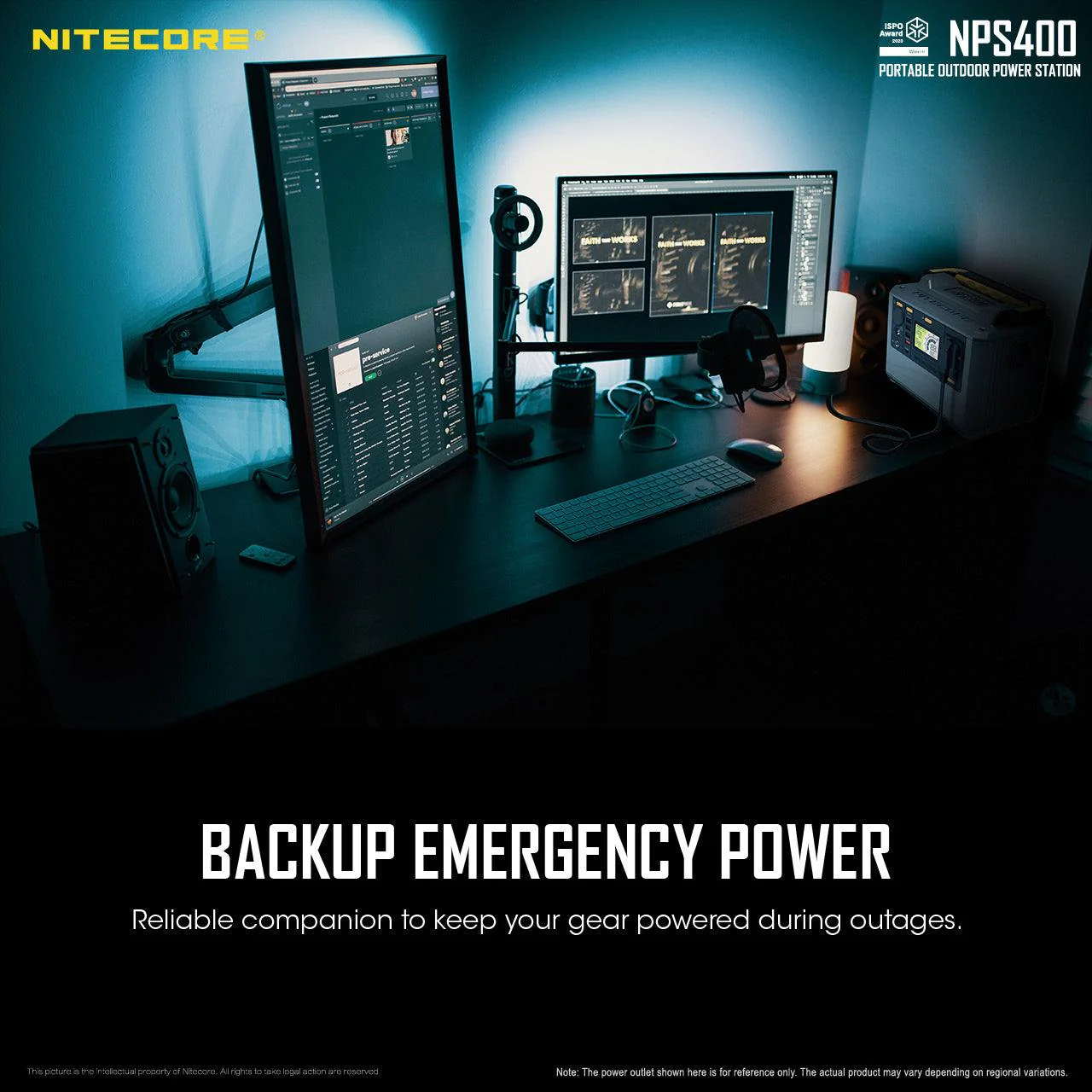 NPS400 (421Wh) Portable Power Station - Image 17