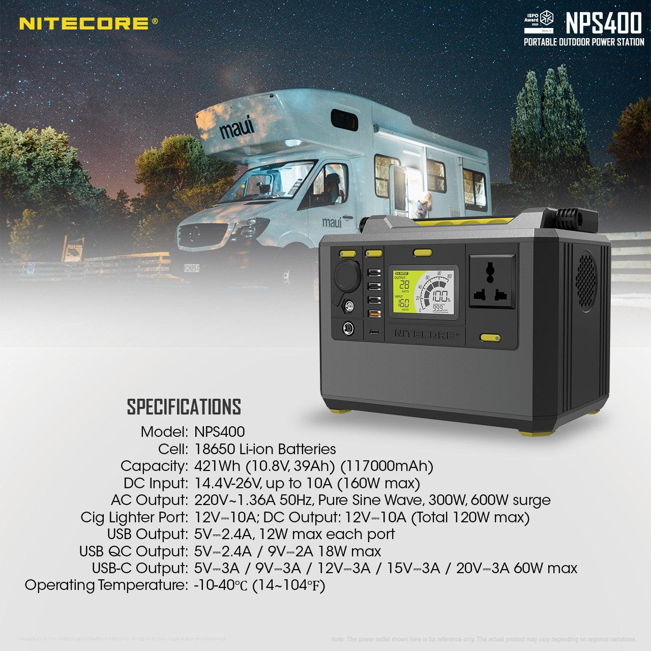 NPS400 (421Wh) Portable Power Station - Image 23