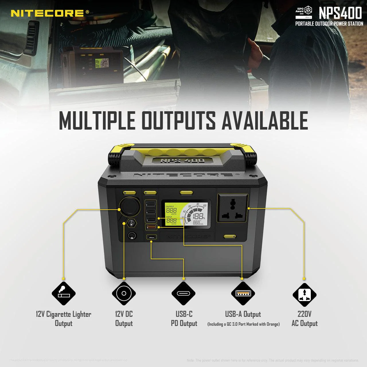 NPS400 (421Wh) Portable Power Station - Image 6