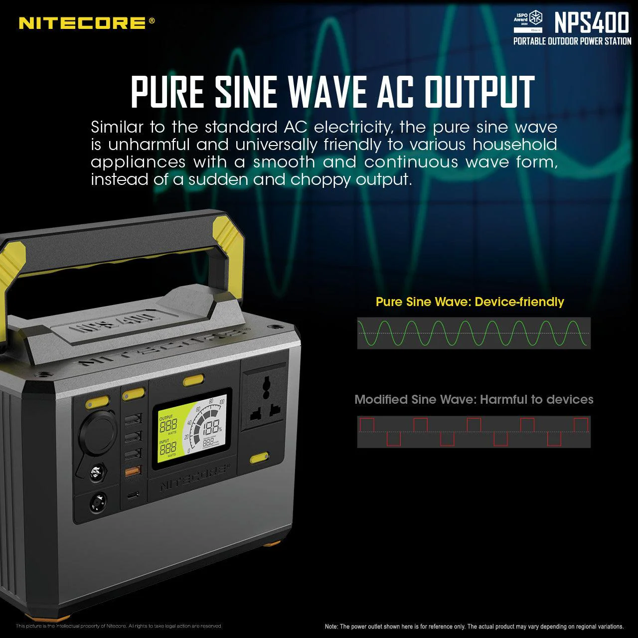 NPS400 (421Wh) Portable Power Station - Image 8