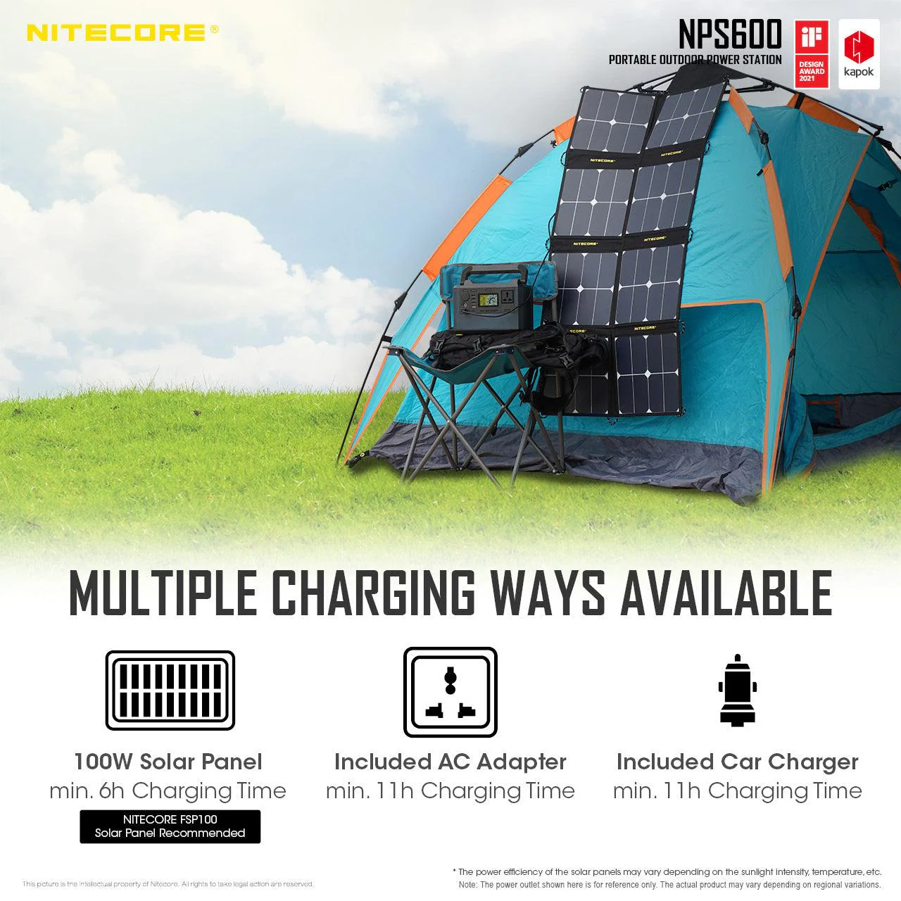 NPS600 (594Wh) Portable Power Station - Image 21