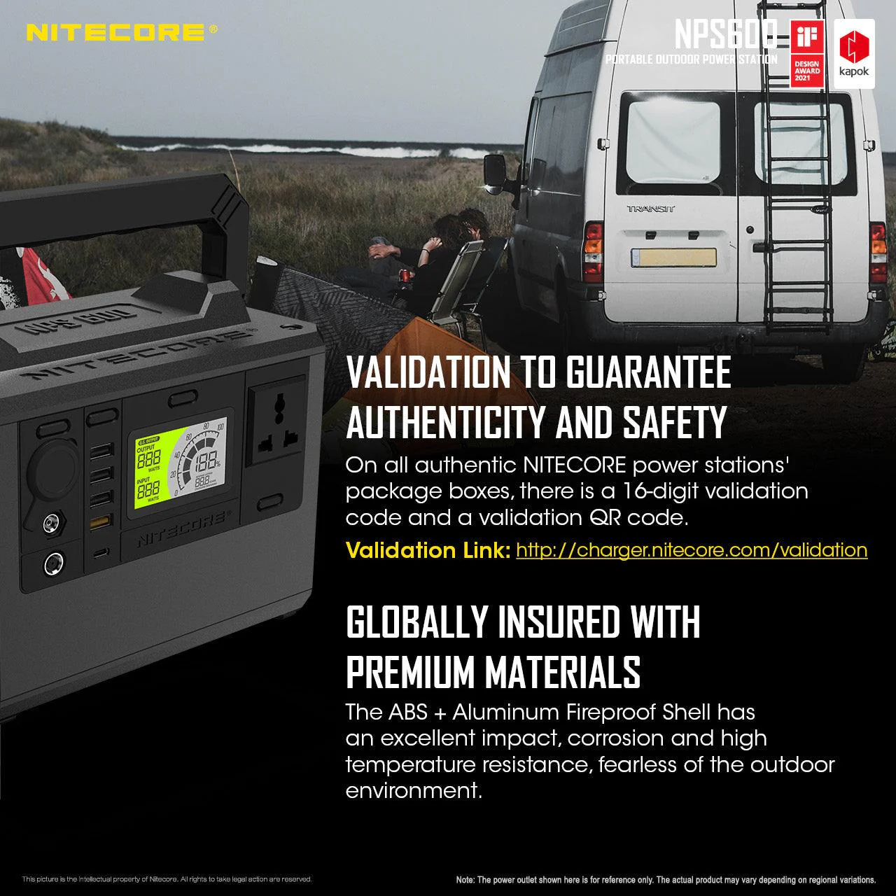 NPS600 (594Wh) Portable Power Station - Image 24
