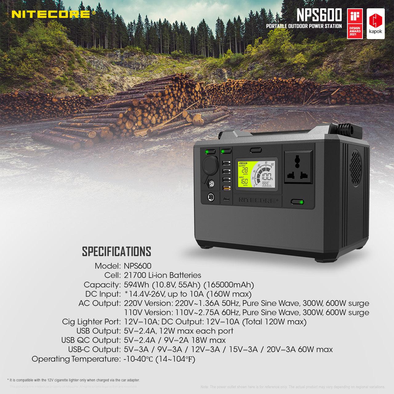 NPS600 (594Wh) Portable Power Station - Image 27