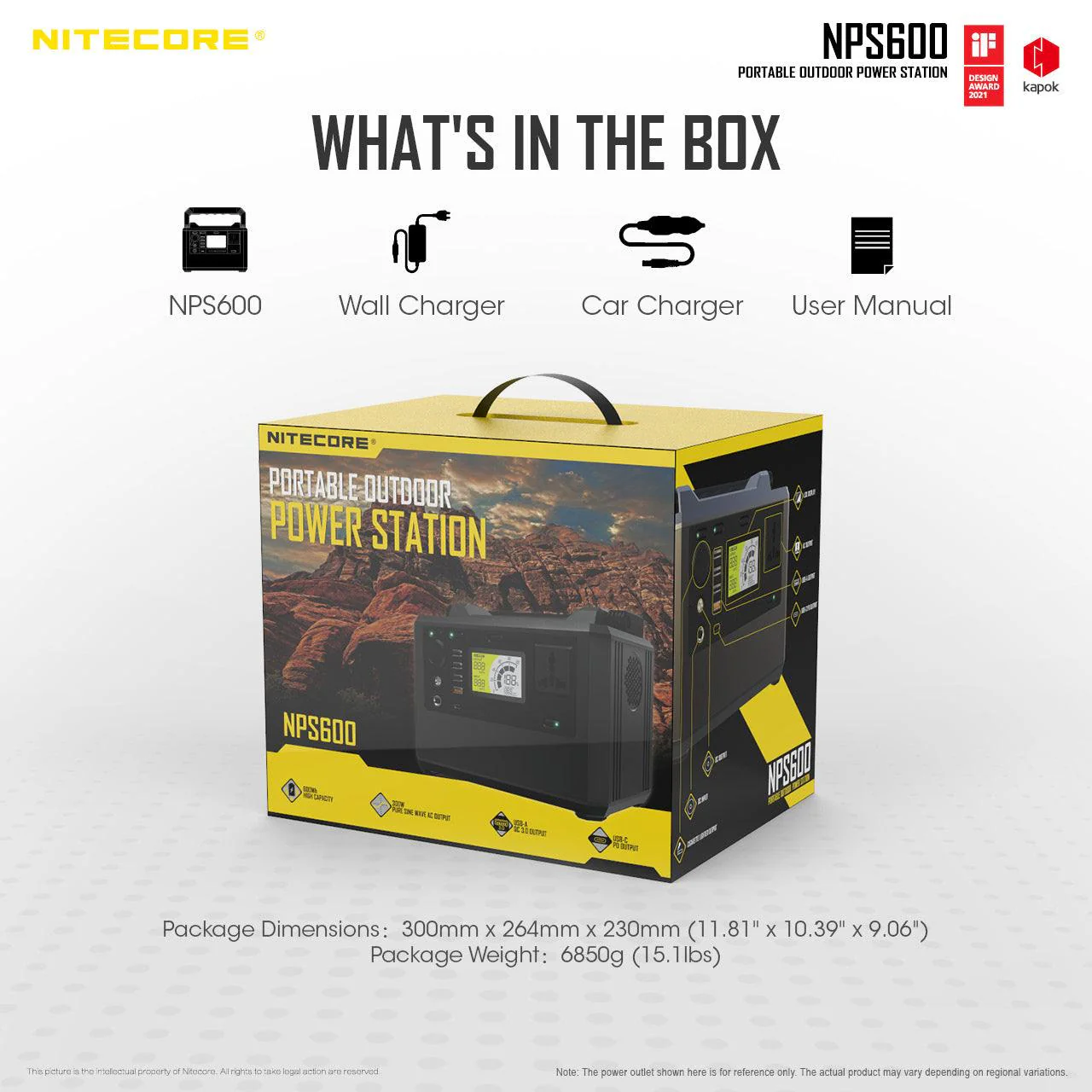 NPS600 (594Wh) Portable Power Station - Image 29