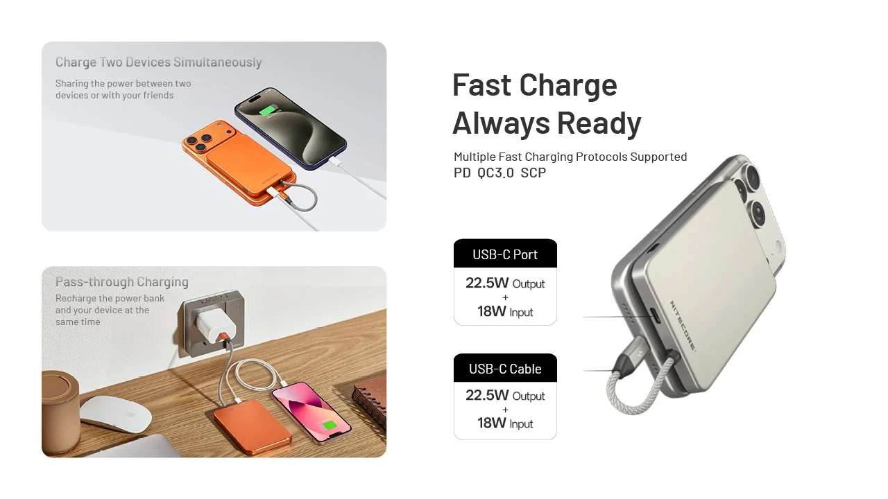 Pocket 5 Magnetic USB-C Power Bank (5,000mAh 22.5W) - Image 18