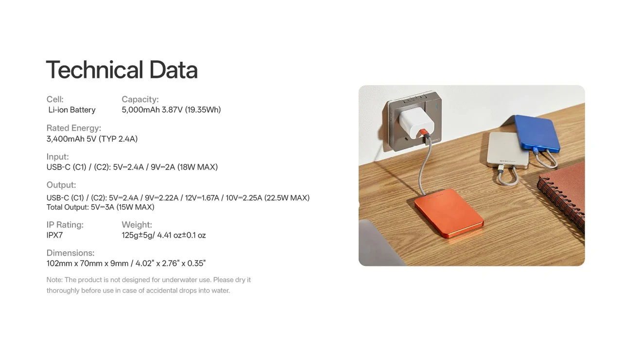 Pocket 5 Magnetic USB-C Power Bank (5,000mAh 22.5W) - Image 22