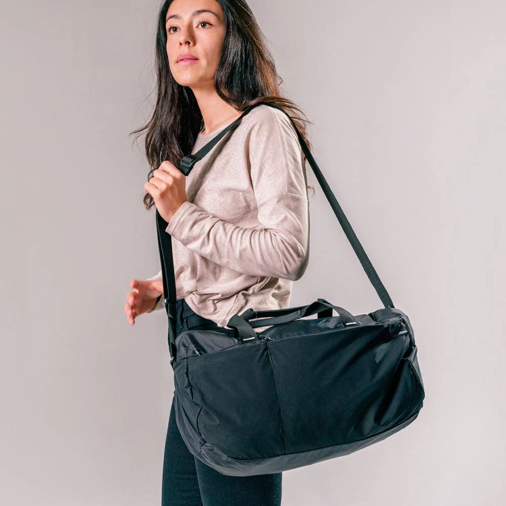 ReFraction™ Packable Duffle (Black) - 25L - Image 12