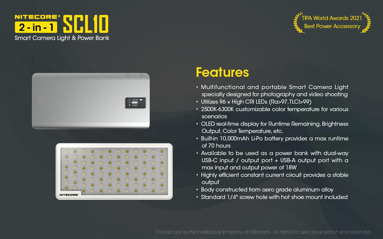 SCL10 - 2-in-1 Light & Power Bank (10,000mAh 18W) - Image 15