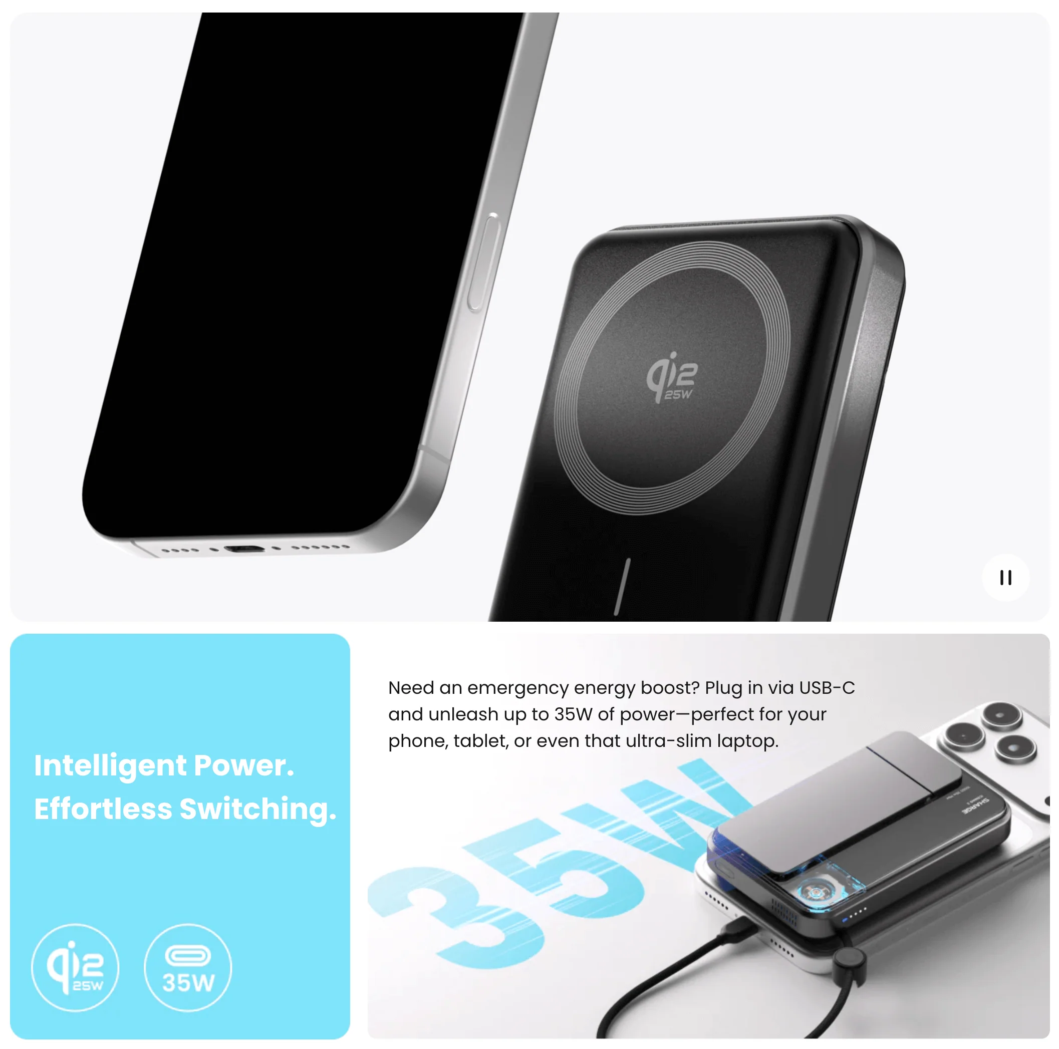 Sharge ICEMAG 3 (10,000mAh 3A 35W Qi2 Wireless) - Image 19