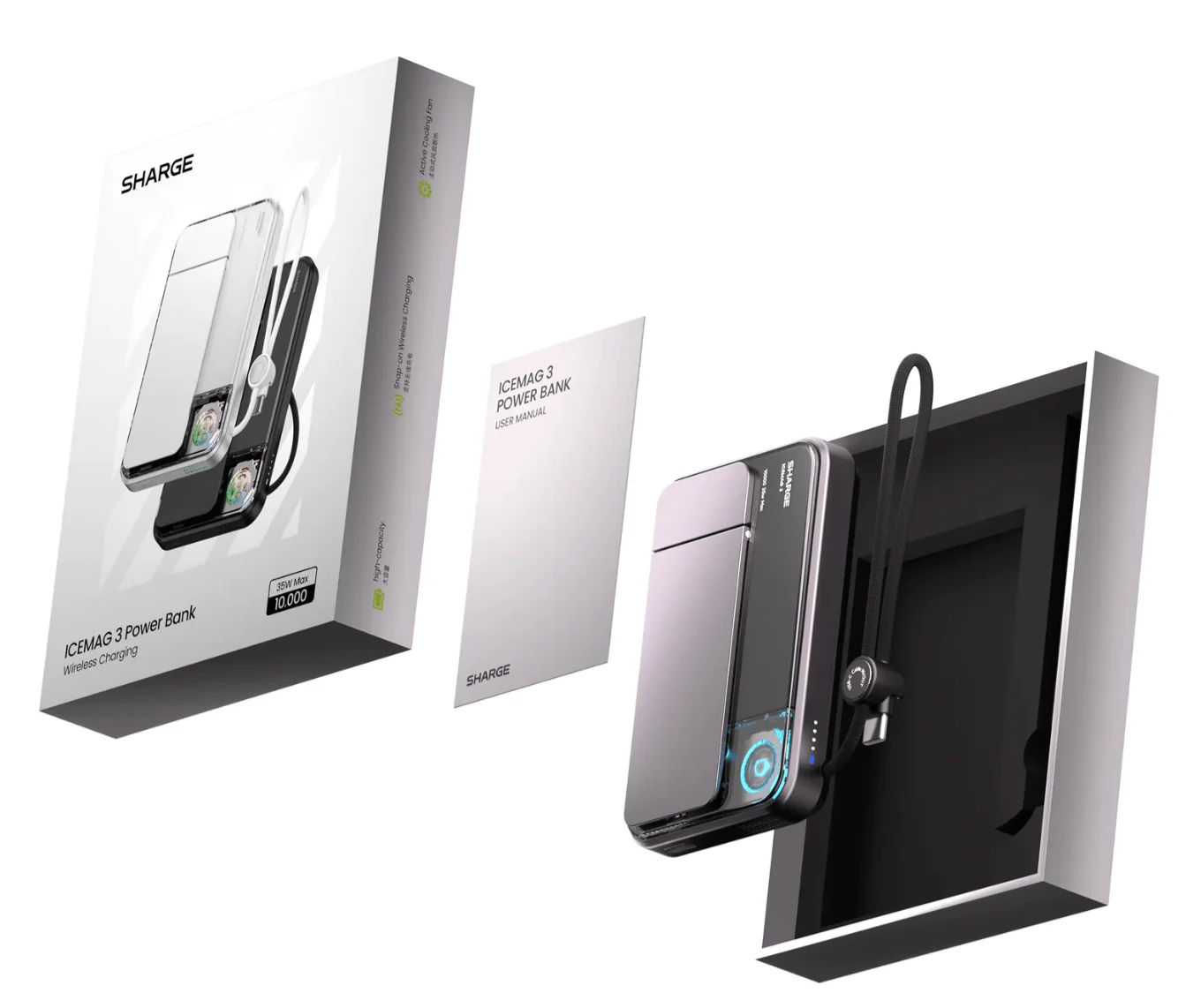 Sharge ICEMAG 3 (10,000mAh 3A 35W Qi2 Wireless) - Image 20