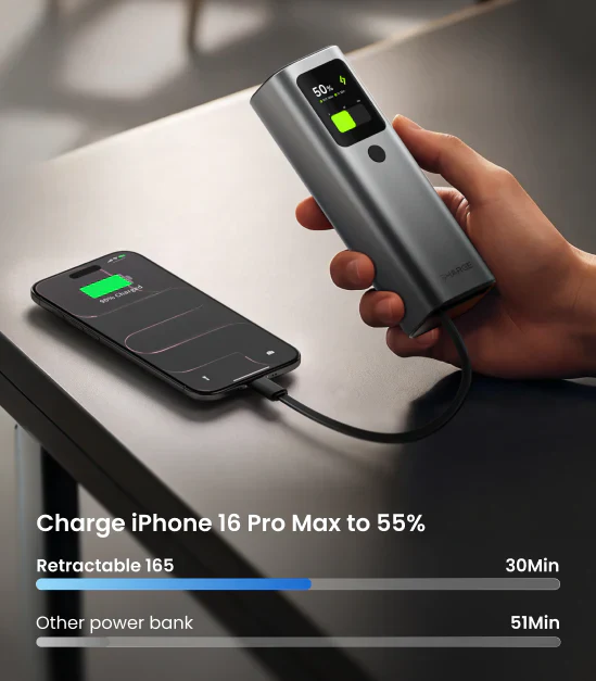 Sharge Retractable 165 (20,000mAh 165W) - Image 12