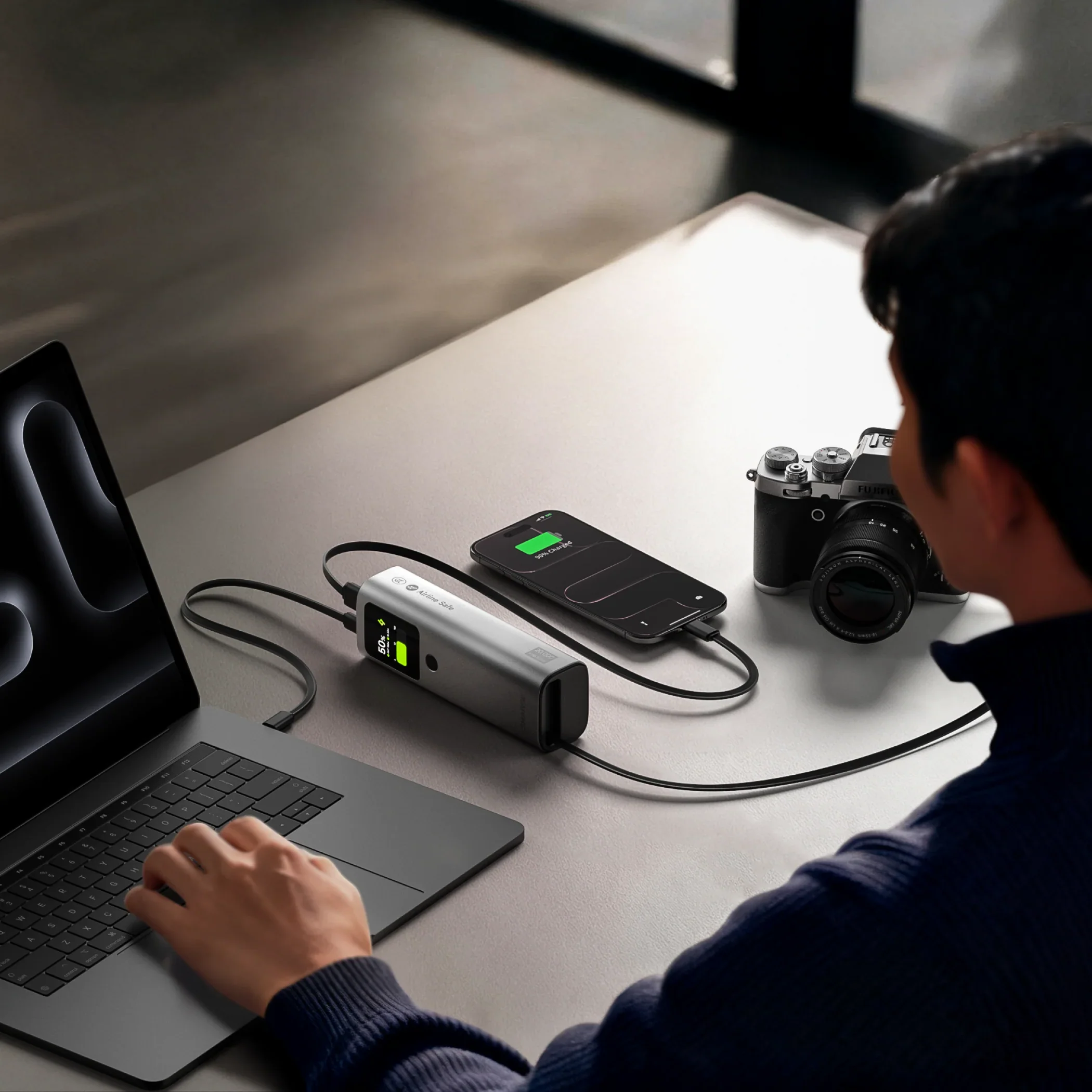 Sharge Retractable 165 (20,000mAh 165W) - Image 2