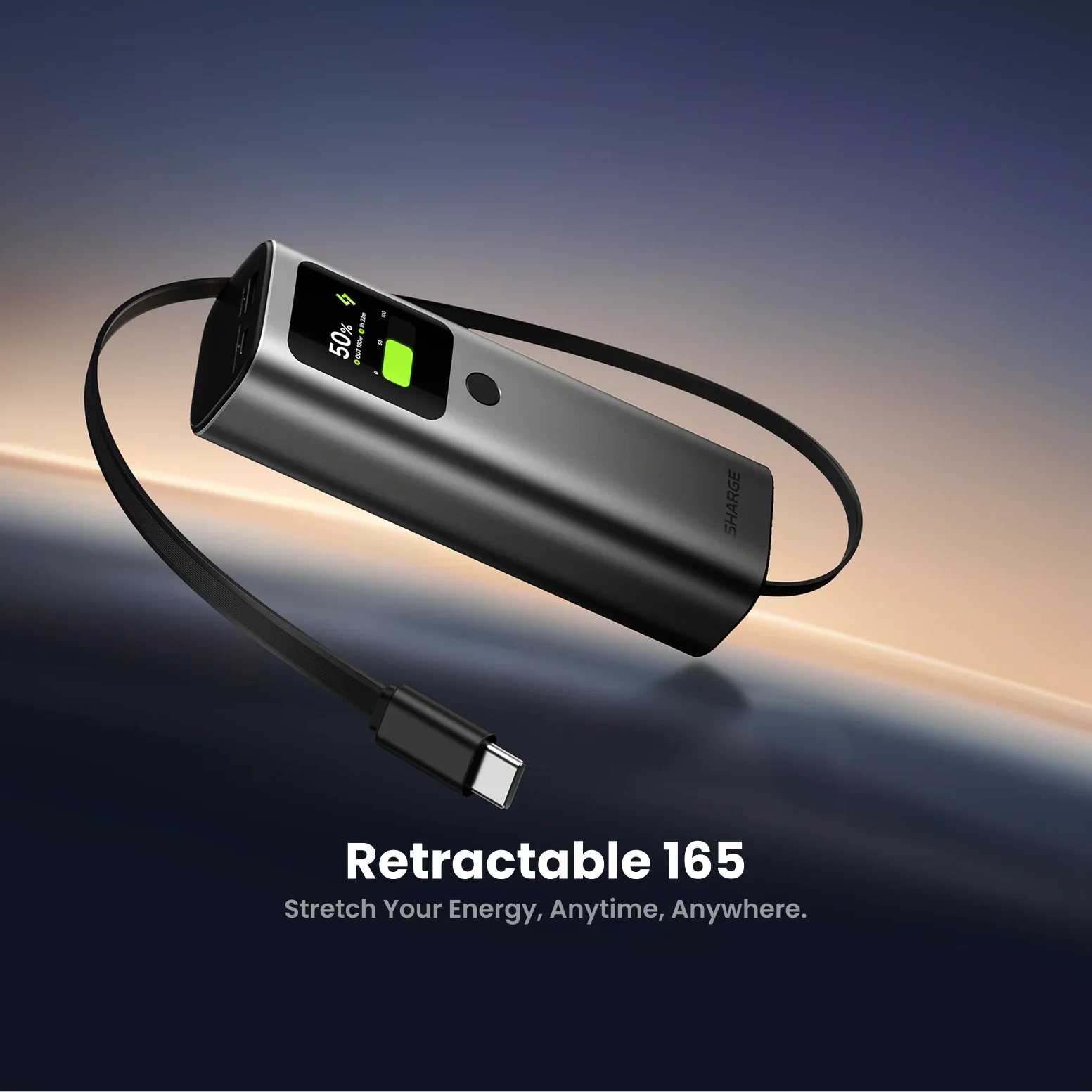 Sharge Retractable 165 (20,000mAh 165W) - Image 6