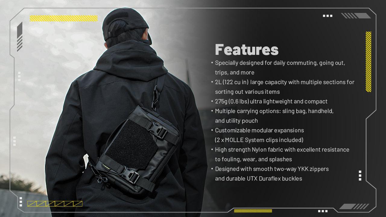 SLB05 Modular Sling Bag - 2L Capacity - Image 15