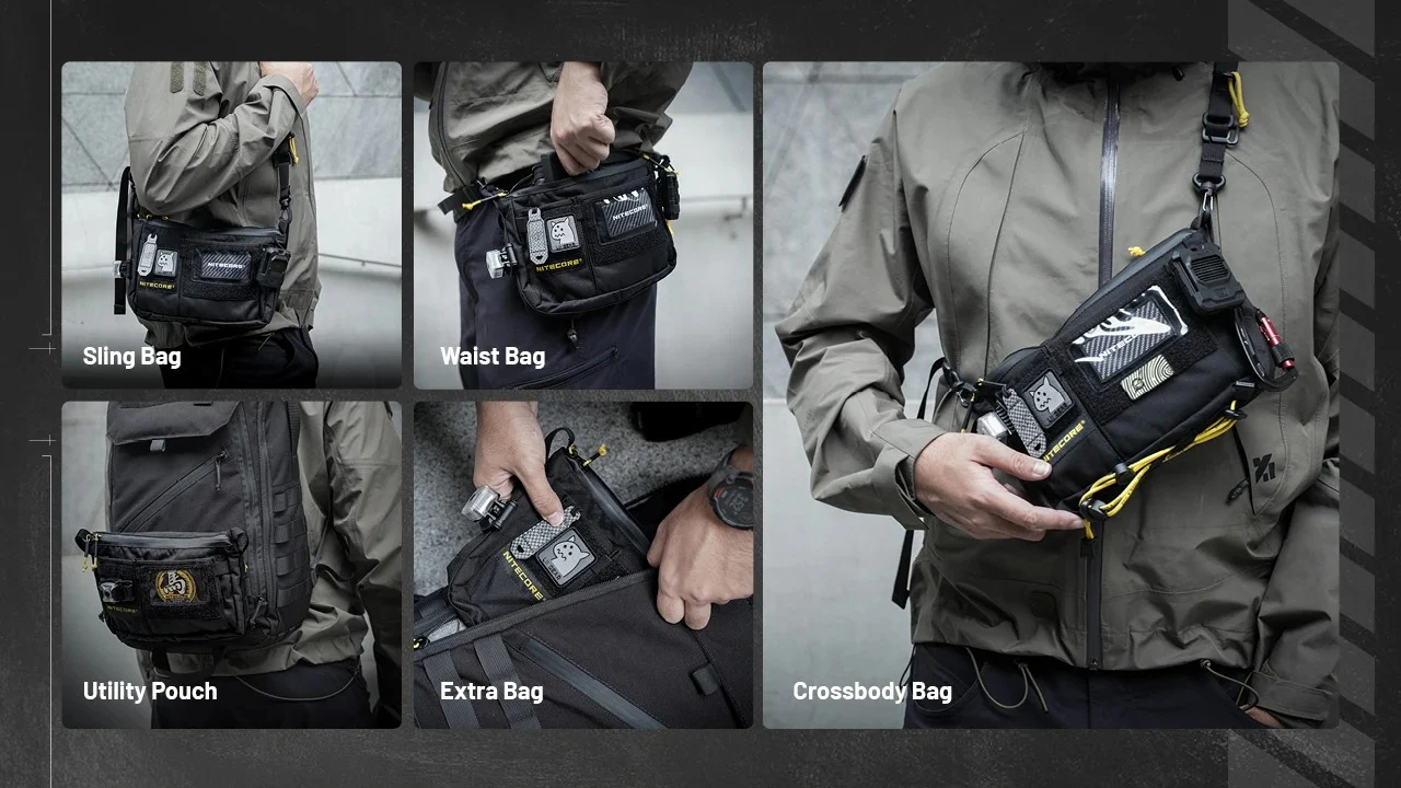 SLB08 Modular Sling Bag - 2L Capacity - Image 12