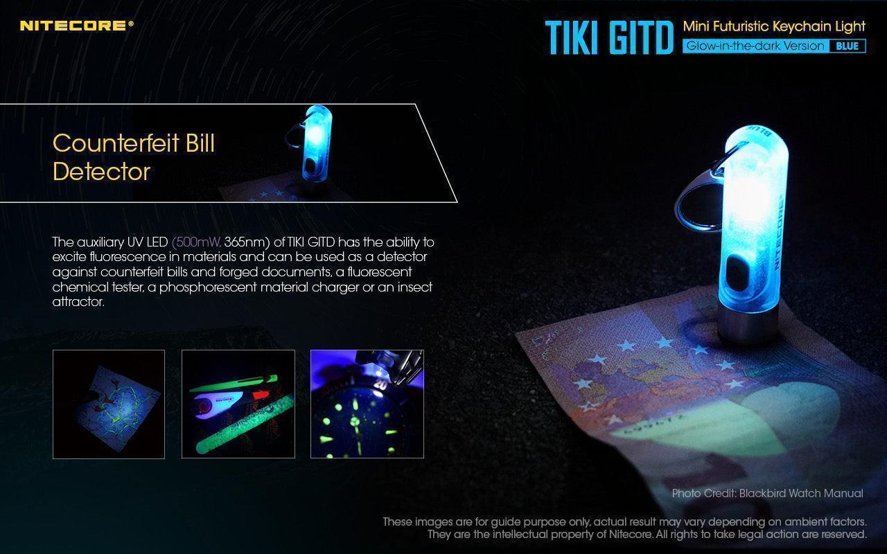 TIKI (BLUE Glow In The Dark) - 300 lumens - Image 10