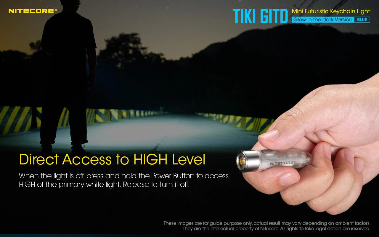 TIKI (BLUE Glow In The Dark) - 300 lumens - Image 11