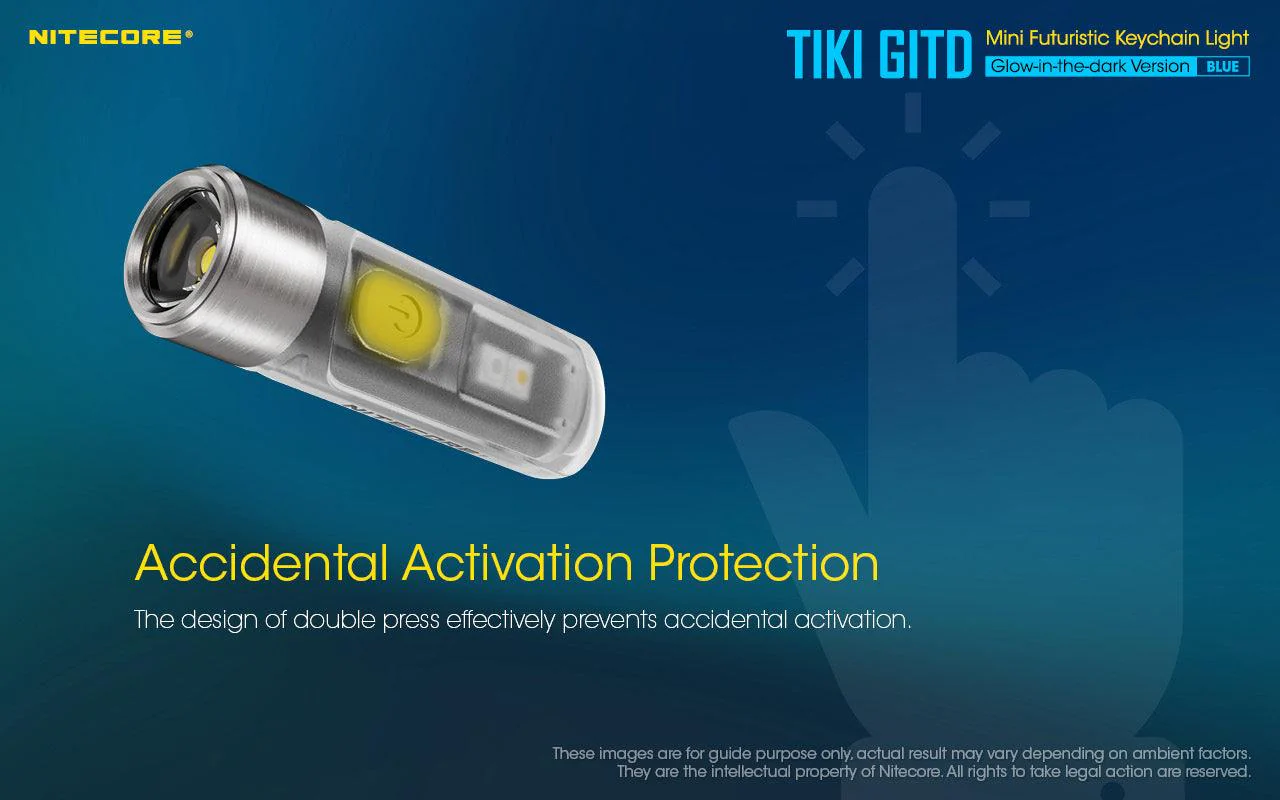 TIKI (BLUE Glow In The Dark) - 300 lumens - Image 13
