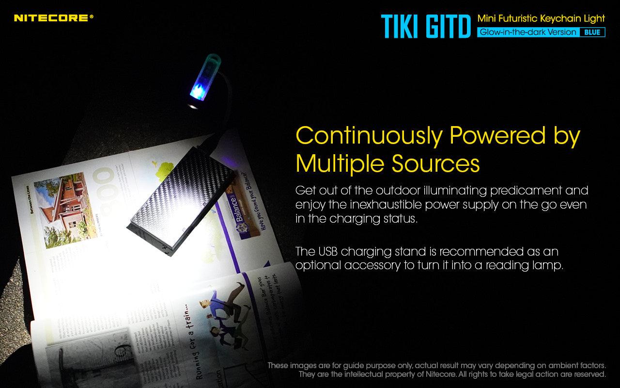 TIKI (BLUE Glow In The Dark) - 300 lumens - Image 21