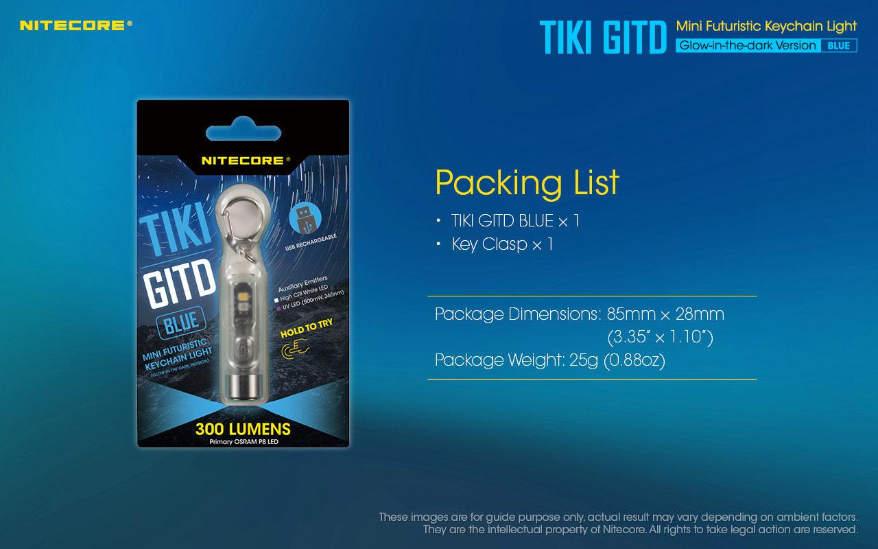 TIKI (BLUE Glow In The Dark) - 300 lumens - Image 25