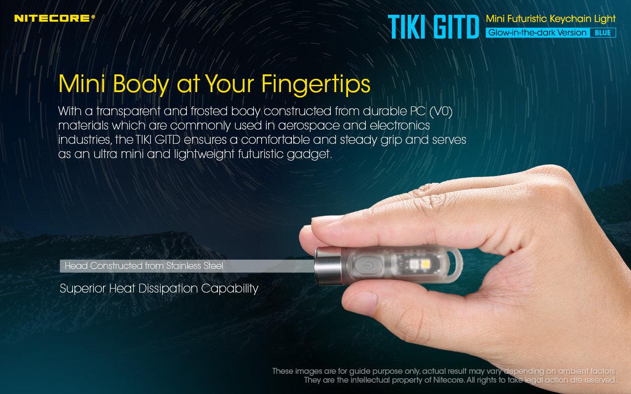 TIKI (BLUE Glow In The Dark) - 300 lumens - Image 4