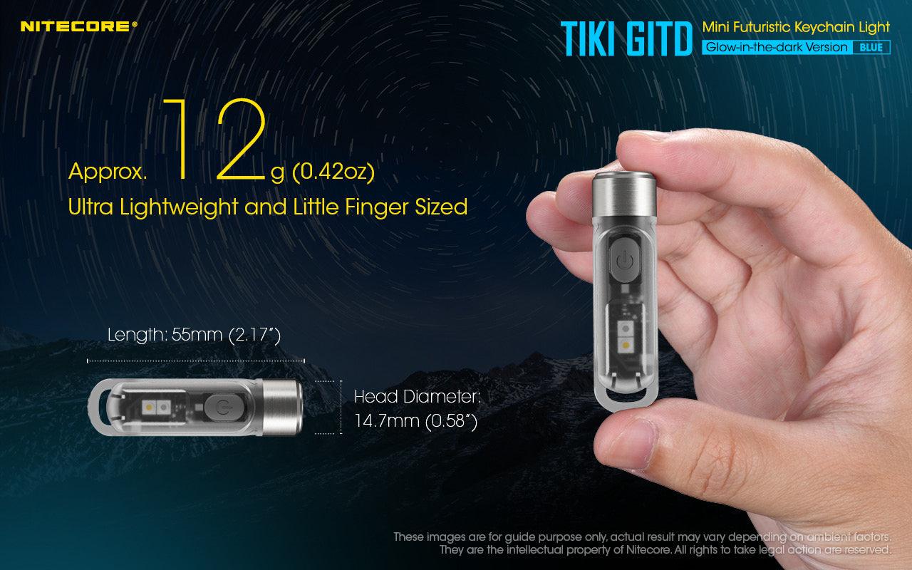 TIKI (BLUE Glow In The Dark) - 300 lumens - Image 5