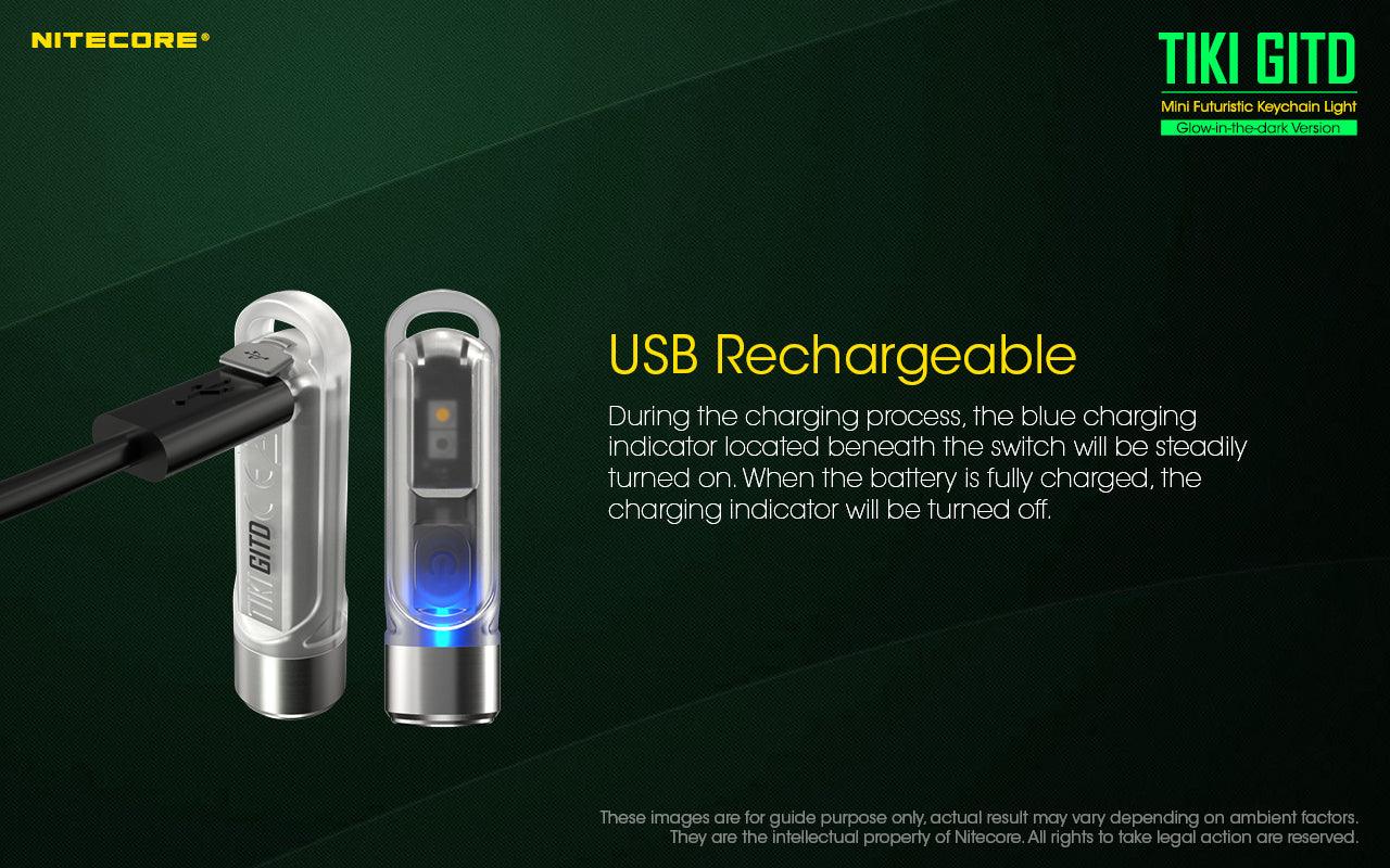 TIKI (GREEN Glow In The Dark) - 300 lumens - Image 17