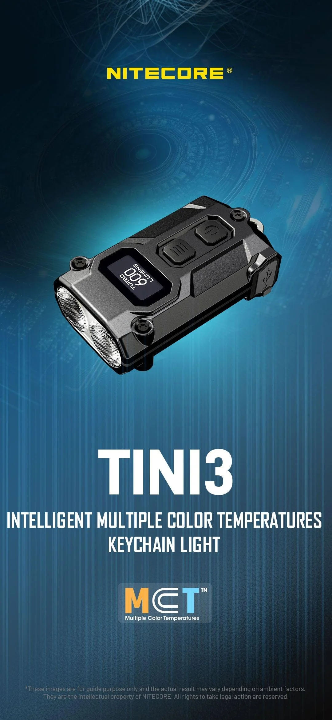 TINI 3 (Black) - 600 lumens - Image 12