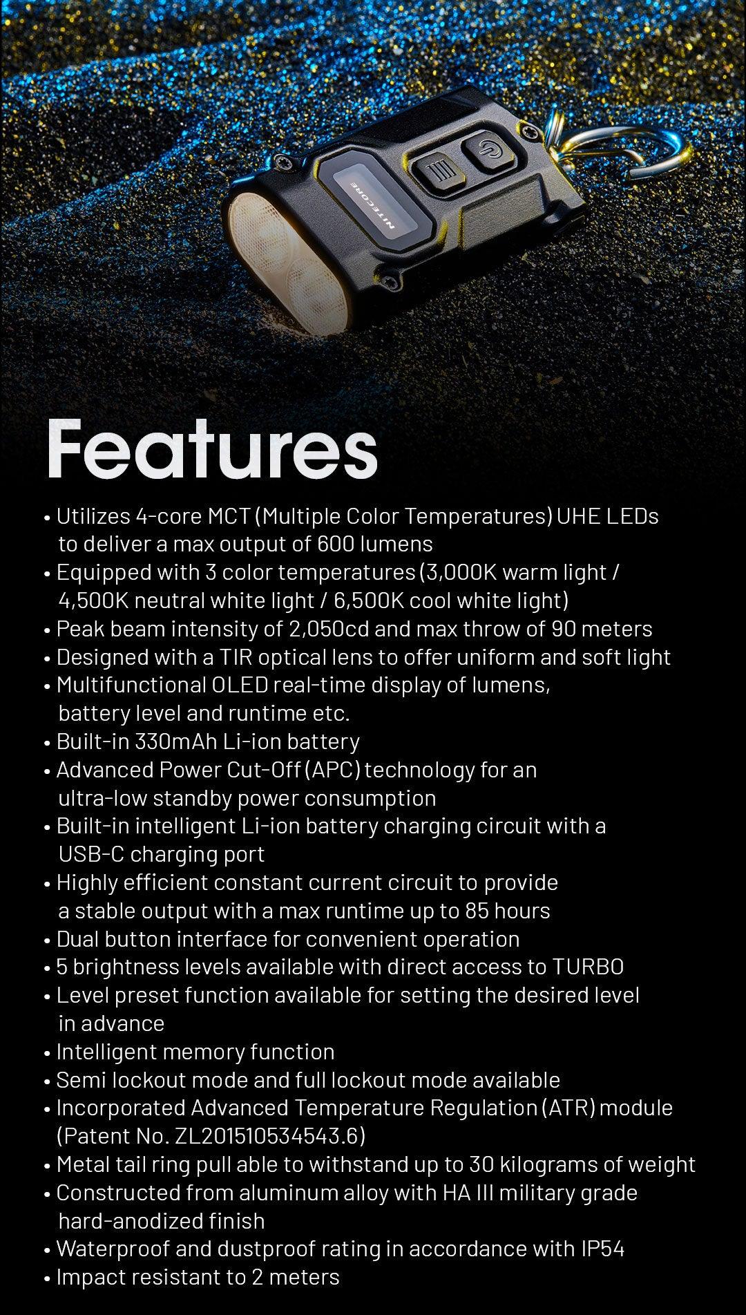 TINI 3 (Black) - 600 lumens - Image 29