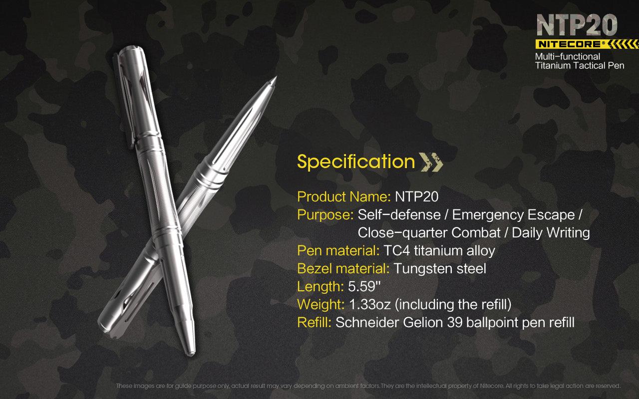 Titanium Tactical Pen NTP20 - Image 18