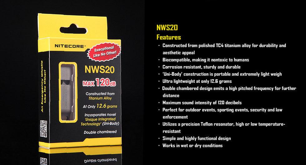 Titanium Whistle NWS10 - 120db - Image 12