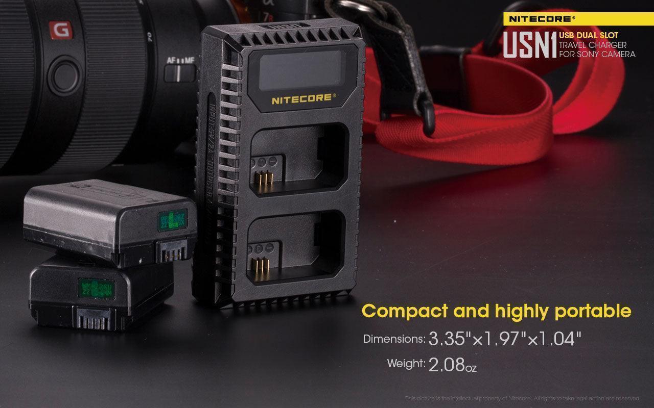 USN1 (Sony NP-FW50) Dual-Slot Battery Charger - Image 16