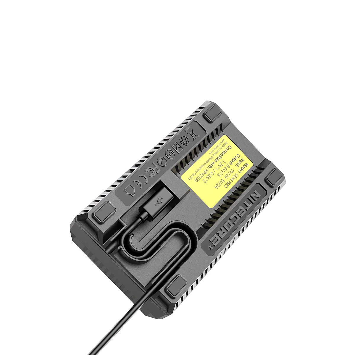 USN4 PRO (Sony NP-FZ100) Dual-Slot Battery Charger - Image 3