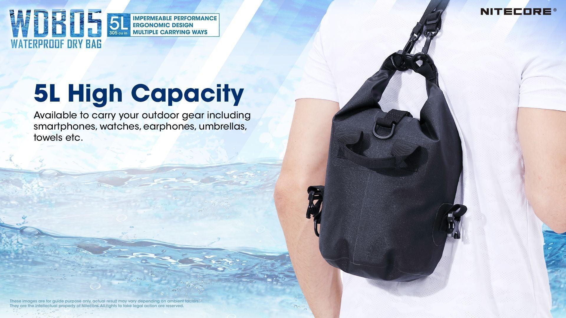 WDB05 - Waterproof Dry Bag 5L - Image 3